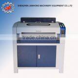 JH-950 multipe size printed paper sticker label photo standing UV coating machine UV vuring varnish