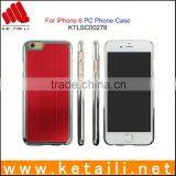 Custom Fashion Electroplated Hard Plastic PC Case for Iphone6 thumbnail-1