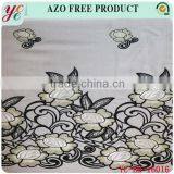 New Style Vintage Patten Rayon Fabric With Cutwork Embroidery