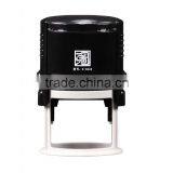 Oval Size 30x45mm Epress Factory Black and Red Plastic Office Use Plastic Self Inking Stamp thumbnail-2