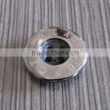 Nickel Round Shirt Button