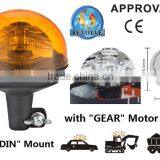 E-MARK Revolving Halogen Warning Light, ECE MARK Rotating Halogen Warning Beacon(SR-BL-506R-7)With Europe DIN Mount Pole Beacon thumbnail-1
