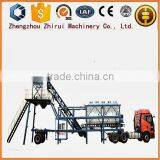 Zhirui new YHZS35 mobile concrete batching plant