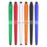 Novelty Advertising Metallic UV Barrel Smart Phones Touch Screen Stylus Ballpoint Pen thumbnail-1