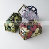 Polyester travel Hanging Toiletry Bag cosmetic organizer