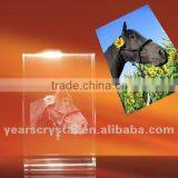 Crystal Glass Laser Engraved Lovely Pet Animal(R-1423) thumbnail-1