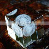 3D Laser Crystal Cube ,block