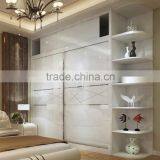 China Product Various Styles Laminate Wooden Bedroom Wall Wardrobe Design