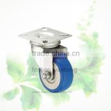 Blue PVC Cheap Caster 50mm Adjustable Hardware Casters Wheel