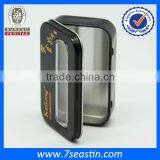 Smoke Cigarette Metal Tin Box With Hinge thumbnail-3