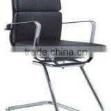Modern Leather Office Chairs Without Wheels G-166C thumbnail-1