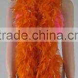 ORANGE FEATHER BOA/SLAPPER FEATHER BOA/ thumbnail-1