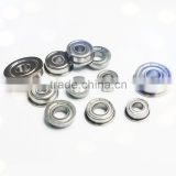 Stainless Steel and Chrome Steel Miniature Flanged Ball Bearing