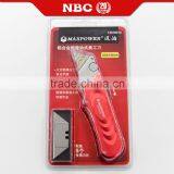 Aluminium Handle China Factory Utility Knife Superior Cutter Knife thumbnail-3