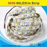 Epistar Chip 2 Year Warranty IP65 Black/white PCB 60 Led/m 5050 Led Strip thumbnail-4
