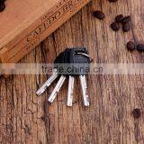 Steel Metal Furniture Brass Chain Iron Padlock Keys thumbnail-5