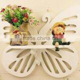 2015 Popular Hot Sale Modern Wood Plastic Material Carved Display Shelf