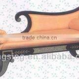 Indoor Leather Chaise Lounge Chair