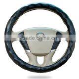Simple Man 4S Sheep Leather Car Steering Wheel Cover thumbnail-1