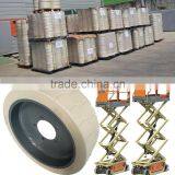 Mec 8812 Aerial Work Platform Non-marking Rubber Tire Wheel 14x4 1/2 thumbnail-2