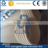 CE STANDARD HIGH PERFORMANCE BIG OUTPUT PE PVC TWIN WALL CORRUGATED PIPE EXTRUSION LINE thumbnail-6