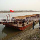 60m3 Small Self-unloading River Sand Barge Boat thumbnail-3