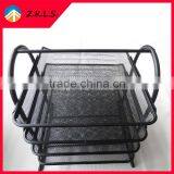 Mesh 4 Tier Document Desk Organizer Tray For Home And Office thumbnail-5