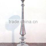 Aluminum Mirror Finish Tall Pillar Holder Candle Holder thumbnail-1