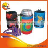 Neoprene Drink Cooler With Lanyard