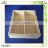 Custom Christmas Garnish Unfinished Cheap Pine Wood Tray thumbnail-3