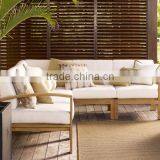 2016 Outdoor Furniture Pictures Teak Wood Sofa Set Furniture in China thumbnail-2