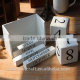 Yearly Table Calendar Wooden Islamic Calendar 2017 thumbnail-4