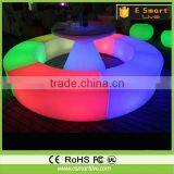 hot sale illuminated color change led furniture for outdoor