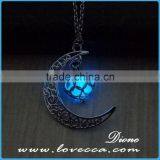 Glowing Necklace New Style Moon Start Pendant Necklace,luminous Necklace thumbnail-4