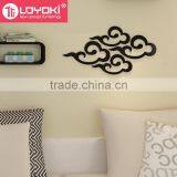 Home Decorating DIY MDF Wood Home Decor Cloud Shape Mural Wall Sticker for Home Decoration thumbnail-1