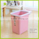 High Quality Home Garbage Can Trash Plastic Cans Plastic Trash Bins Indoor Waste Basket thumbnail-4