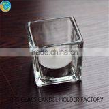 Sprayed Squre Glass Decor Wedding Table Decorations thumbnail-3