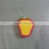 Fruit Pear Shape Sponge Customized Shape Cleaning Sponge Kitchen Sponge Can be Printed Logo thumbnail-3
