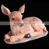 Resin Resting Deer Statue for Garden Decoration thumbnail-1