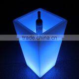 16 Colors Changing Remote Control Led Light Plastic Flower Pots, Led Ice Bucket thumbnail-4