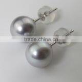 6.5-7 mm Grey Akoya Pearl Jewelry Earring thumbnail-1