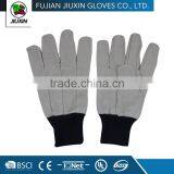 Jiuxin Straight Thumb Drill Cotton White Safety Hand Gloves thumbnail-4
