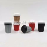 Wholesale office silicone coffee cups