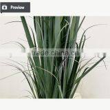 Wholesale Artificial Grass Synthetic Potted Grass Onion Grass With Bulrush thumbnail-4
