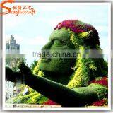 Latest Design Different Posture Metal Artificial Topiary Animal thumbnail-3