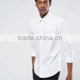 Plus Size Long Sleeve Spread Collar Mens Pre-Shrunk 100% Cotton Breathable Slim Fit Casual White Point Printed Dress Shirts thumbnail-1