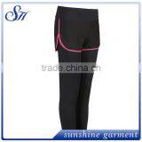 2017 Latest Design Running Fitness False Two-piece Pants thumbnail-3