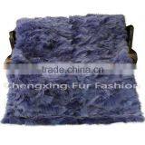 CX-D-117 Blanket Baby/Baby Real Fox Fur Blanket Custom Blanket thumbnail-1