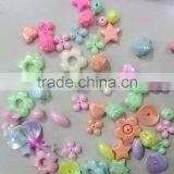 Hot Sales Diy Handmade Acrylic Beaded Set Bags Pack Children Early Educational Diy Loose Beads Bags Set for Promotion Items thumbnail-6