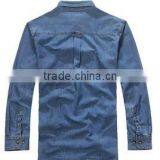 High Quality Jeans Causal Shit for Men Wholesale thumbnail-3